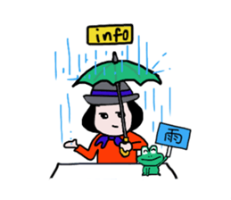 info Hanako sticker #7279691