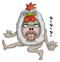 The Chicken man sticker #7279808