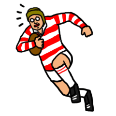 Love Rugby Sticker