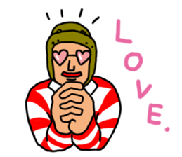 Love Rugby Sticker sticker #7279977