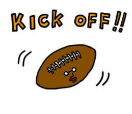 Love Rugby Sticker sticker #7279989