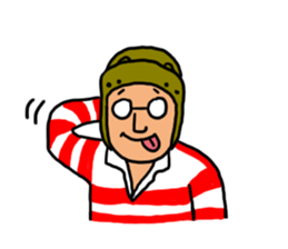 Love Rugby Sticker sticker #7279995