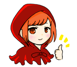 cute sticker of fairy tale sticker #7280102