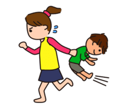 Daily boy mother sticker #7280548