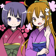 Umeno and Sakurako