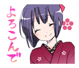 Umeno and Sakurako sticker #7280982
