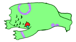 Mono and Mokumoku sticker #7281245