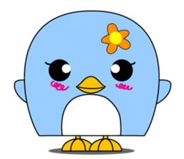 Always been a footloose Penguin girl . sticker #7281256