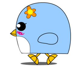 Always been a footloose Penguin girl . sticker #7281257