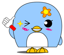 Always been a footloose Penguin girl . sticker #7281259