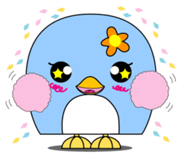 Always been a footloose Penguin girl . sticker #7281271