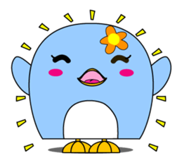 Always been a footloose Penguin girl . sticker #7281272