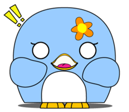 Always been a footloose Penguin girl . sticker #7281275