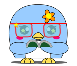 Always been a footloose Penguin girl . sticker #7281279