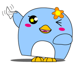 Always been a footloose Penguin girl . sticker #7281280