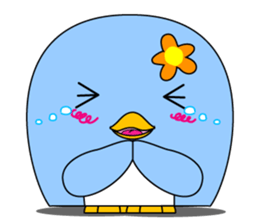 Always been a footloose Penguin girl . sticker #7281286