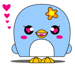 Always been a footloose Penguin girl . sticker #7281291