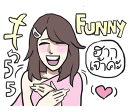 AsB - Sabai Girls JaoKa sticker #7281639