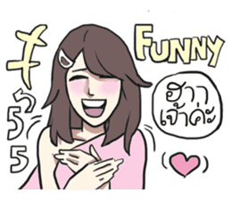 AsB - Sabai Girls JaoKa sticker #7281639