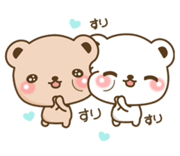 The cute bears sticker #7281780