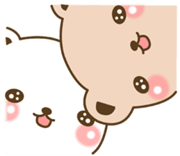 The cute bears sticker #7281789