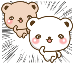 The cute bears sticker #7281790