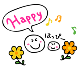 Funny Beans with English and Japanese sticker #7281922