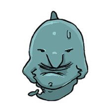 Dolphin&Bubble sticker #7282344