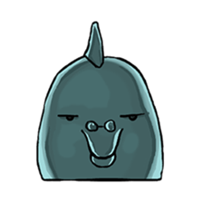 Dolphin&Bubble sticker #7282349