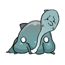 Dolphin&Bubble sticker #7282360