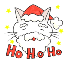 A snow white pretty kitten sticker sticker #7282689