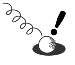 big ball cat sticker #7282771