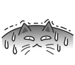 big ball cat sticker #7282775