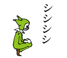 Expressionless clown emotions sticker #7282996