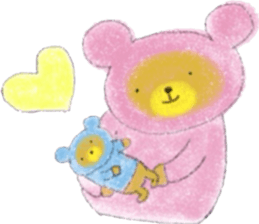 bear hoodie sticker #7283194