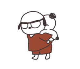 Doggy family(Day-to-day)2 sticker #7283228