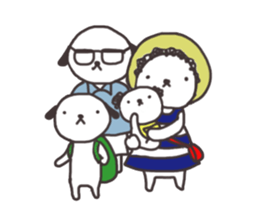 Doggy family(Day-to-day)2 sticker #7283235