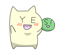 motchi cat 2 sticker #7283302
