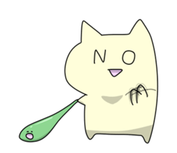 motchi cat 2 sticker #7283303