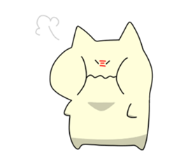 motchi cat 2 sticker #7283310