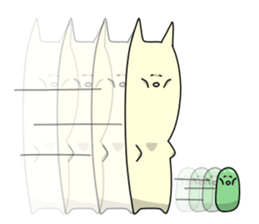 motchi cat 2 sticker #7283324