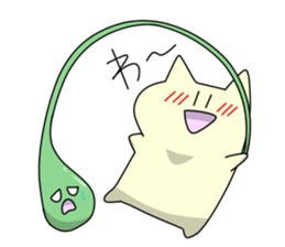 motchi cat 2 sticker #7283333
