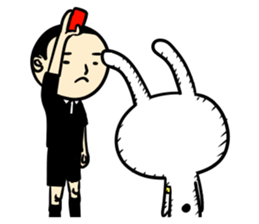 FOOTBALL RABBIT sticker #7283617