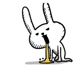 FOOTBALL RABBIT sticker #7283628