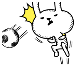 FOOTBALL RABBIT sticker #7283630