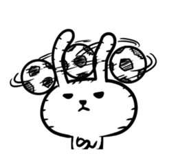 FOOTBALL RABBIT sticker #7283632