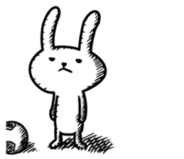 FOOTBALL RABBIT sticker #7283637