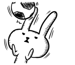 FOOTBALL RABBIT sticker #7283640