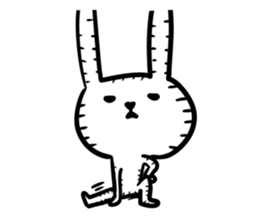 FOOTBALL RABBIT sticker #7283643