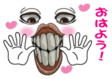 Happy face 1 sticker #7283696